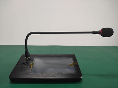 桌面彩屏网络话筒IP-6600D
